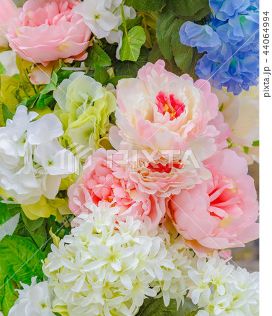 Abstract background of flowersの写真素材 [44064994] - PIXTA