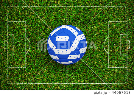 Composite image of football in honduran colours Composite image of football in honduran colours 44067613