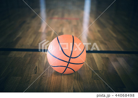 Basketball in the court 44068498