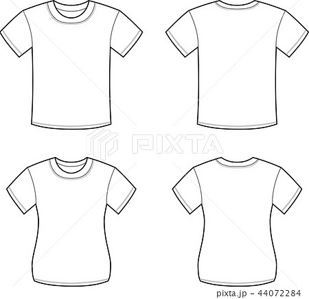 Tシャツ イラスト セットのイラスト素材