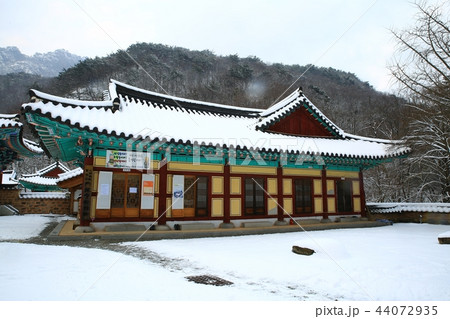 雪景色 冬 画像 44072935