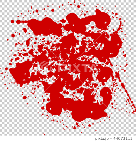Blood Stain Blood Splash Halloween Illustration Stock Illustration