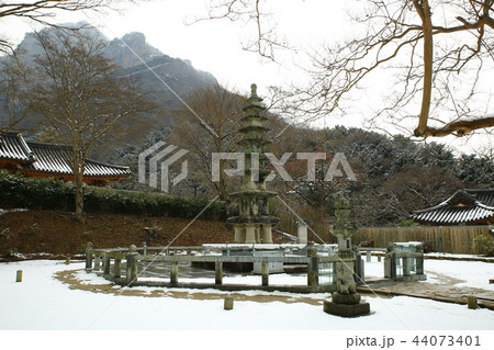 雪景色 冬 画像 44073401