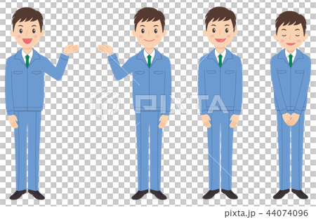 作業着若者1-1 作業着若者1-1 44074096