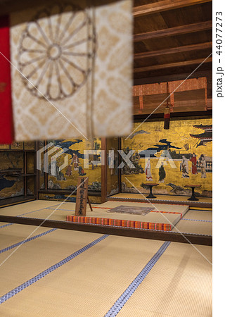 吉野山 吉水神社 後醍醐天皇玉座の写真素材 [44077273] - PIXTA