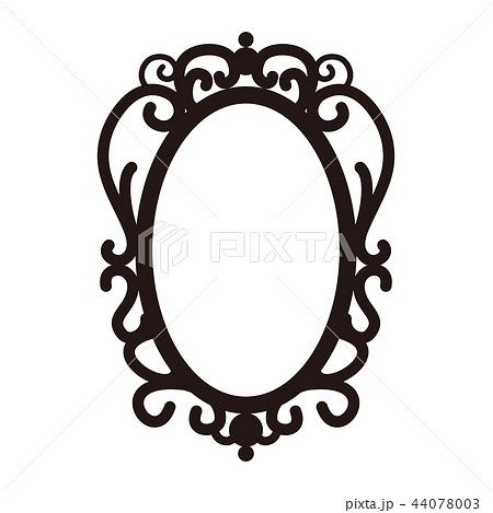 シンデレラの鏡のイラスト素材