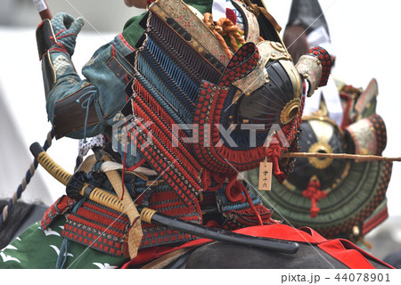 武者行列　騎馬武者 44078901