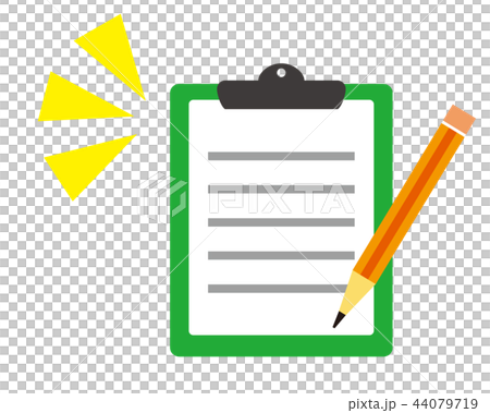 アンケート　メモ　調査　チェック　アンケート用紙　バインダー 44079719