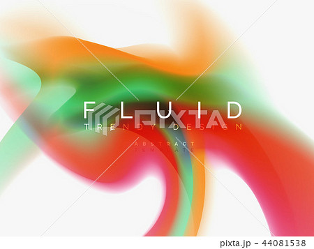 Background abstract color flow, liquid design 44081538