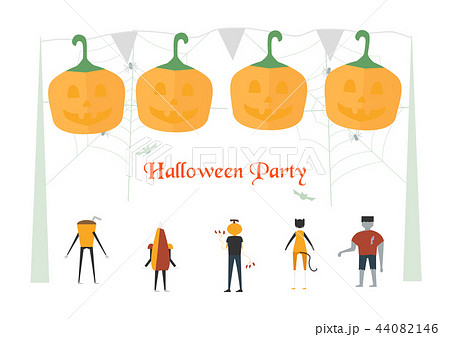 Minimal scene for halloween day, 31 October 44082146