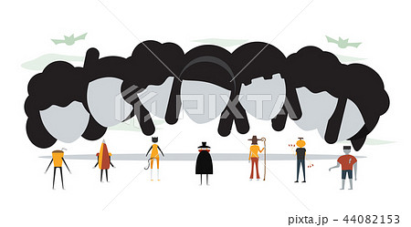 Minimal scene for halloween day, 31 October 44082153