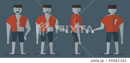 Character design of frankenstein for Halloween day 44082162