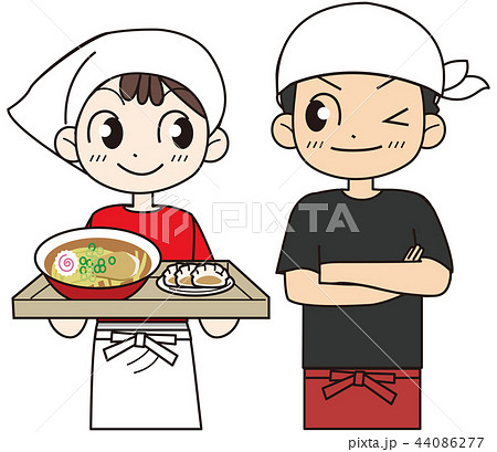 ラーメン店　男女 44086277