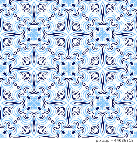 Italian tile pattern. Ethnic folk ornament. Italian tile pattern. Ethnic folk ornament. 44086318