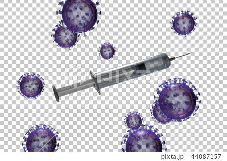Influenza prevention image (transparent material) Influenza prevention image (transparent material) 44087157