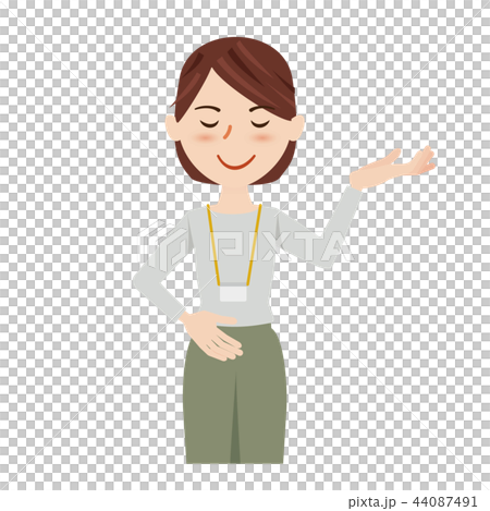 Business Woman Casual Business Casual Staff Business Woman Casual Business Casual Staff 44087491