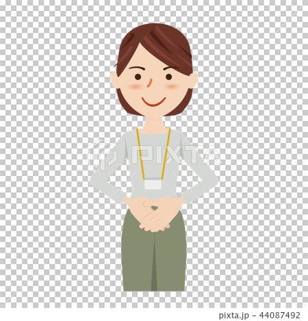 Business Woman Casual Business Casual Staff Business Woman Casual Business Casual Staff 44087492