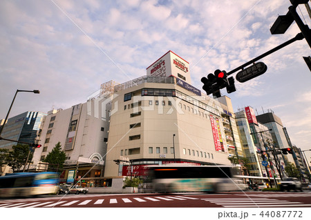 日本の川崎都市景観　川崎駅前の街並みを望む（川崎駅前東） 44087772