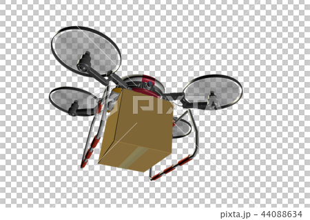 Drone delivery image (transparent material) Drone delivery image (transparent material) 44088634