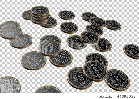 Virtual Currency Image Transparent Material Stock Illustration