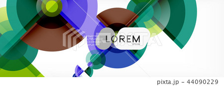 Circle abstract background 44090229