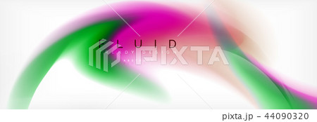 Background abstract holographic fluid colors wave design 44090320