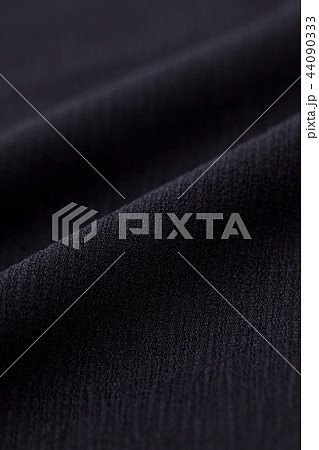 黒いシフォン素材 44090333