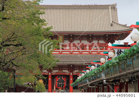 浅草 浅草寺宝蔵門 浅草 浅草寺宝蔵門 44095601