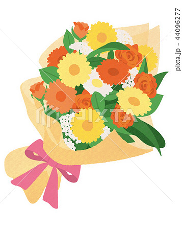 花束のイラスト素材 [44096277] - PIXTA