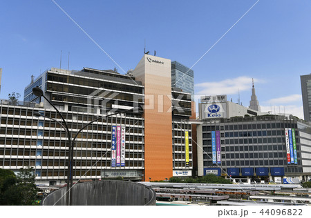 日本の東京都市景観 新宿駅西口などを望む 日本の東京都市景観 新宿駅西口などを望む 44096822