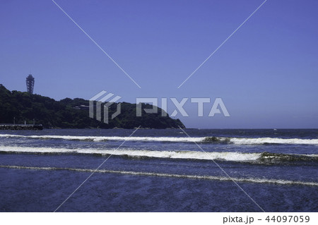 海岸の風景・江ノ島 44097059