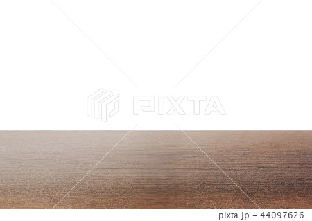 wooden table top with blur of 44097626