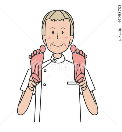 シニアのマッサージ師 44098733