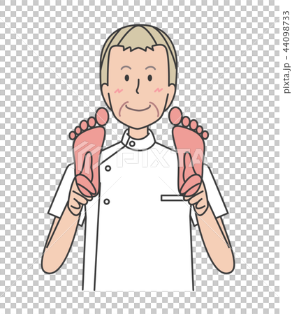 シニアのマッサージ師 44098733