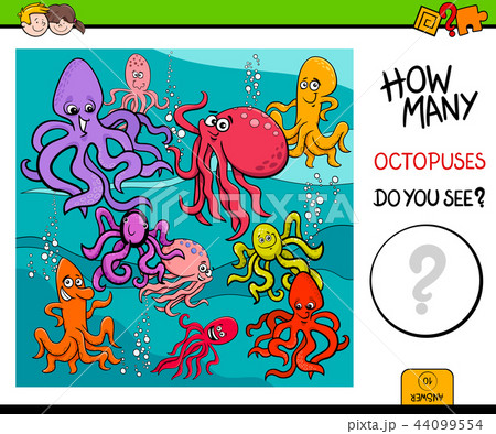 counting octopus characters game for kids counting octopus characters game for kids 44099554