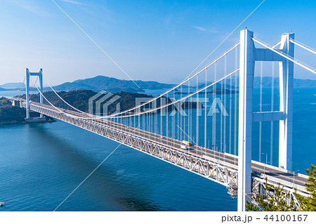 《岡山県》瀬戸大橋・鷲羽山にて 44100167