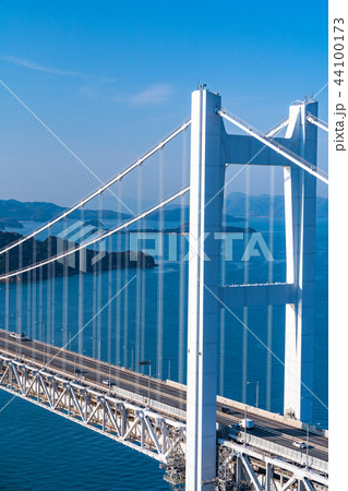 《岡山県》瀬戸大橋・鷲羽山にて 44100173