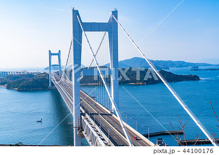 《岡山県》瀬戸大橋・鷲羽山にて 44100176