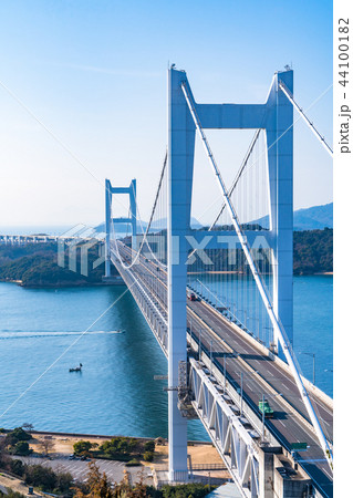 《岡山県》瀬戸大橋・鷲羽山にて 44100182