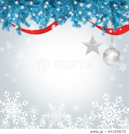 クリスマス クリスマス背景 雪の結晶 雪 結晶 サンタクロースのイラスト素材
