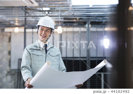 建設現場 不動産 建築 建設 建築士 建設現場 不動産 建築 建設 建築士 44102492
