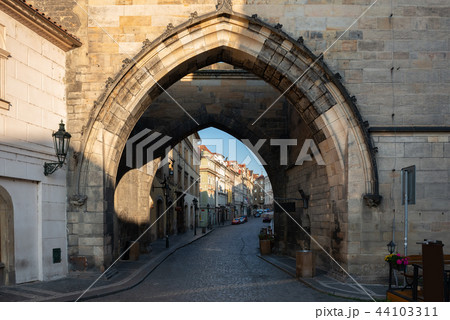 Nerudova street in Prague 44103311