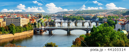 Panorama of Prague 44103314