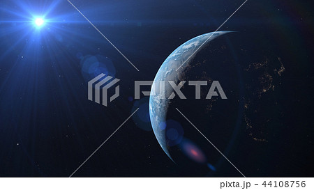 地球3DCG perming3DCG180928 イラスト素材 地球3DCG perming3DCG180928 イラスト素材 44108756