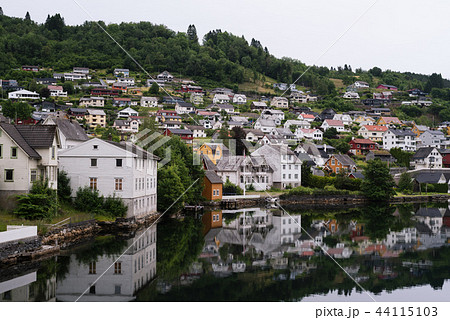 Norheimsund - Norwegian city near Hardangerfjord 44115103