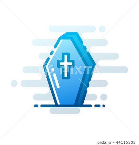Coffin LineColor illustration 44115505