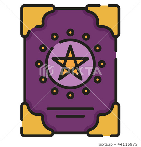 Spellbook LineColor illustration 44116975