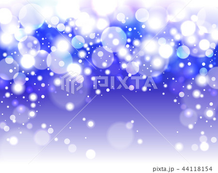 キラキラと雪の背景 44118154