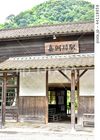 明治36年開業JR九州嘉例川駅 国登録有形文化財 鹿児島県霧島市隼人町 明治36年開業JR九州嘉例川駅 国登録有形文化財 鹿児島県霧島市隼人町 44118959