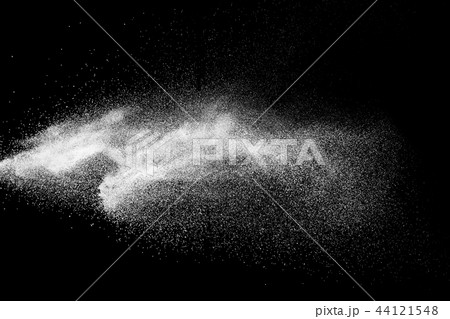 Bizarre forms of white powder explosion cloud Bizarre forms of white powder explosion cloud 44121548
